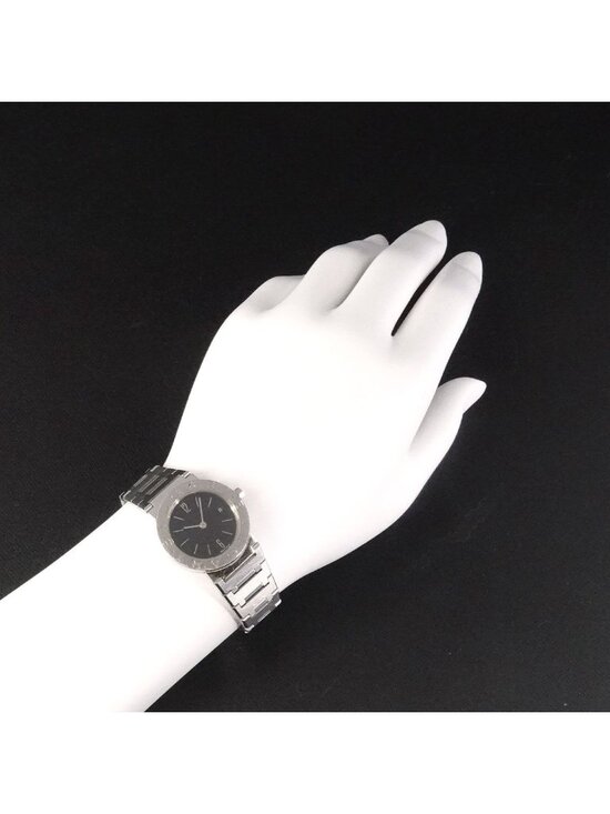 Bvlgari Vintage Watch Date Black Quartz main image 5